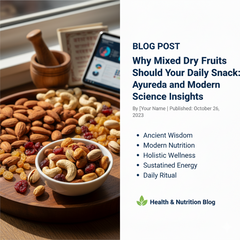 Mixed Dry Fruits Should Be Your Daily Snack: Ayurveda and Modern Science Insights
