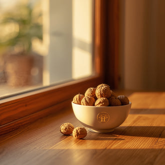 NutsForWellness Organic Walnuts, known for their rich Omega-3 content, are a delicious brain food perfect for snacking or adding to your favorite dishes.