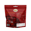 Nuts For Wellness Red packaging with nutritional information and branding on a gray background