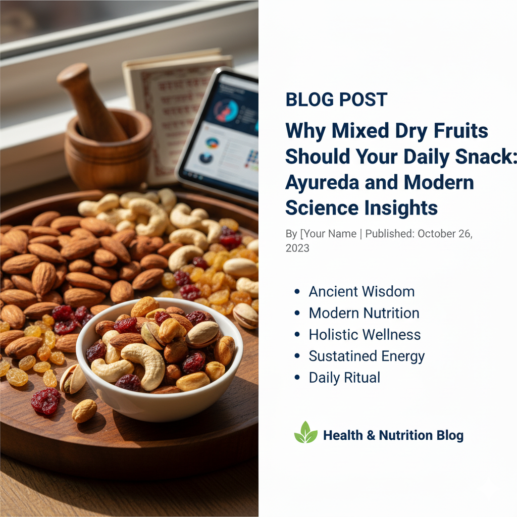 Mixed Dry Fruits Should Be Your Daily Snack: Ayurveda and Modern Science Insights