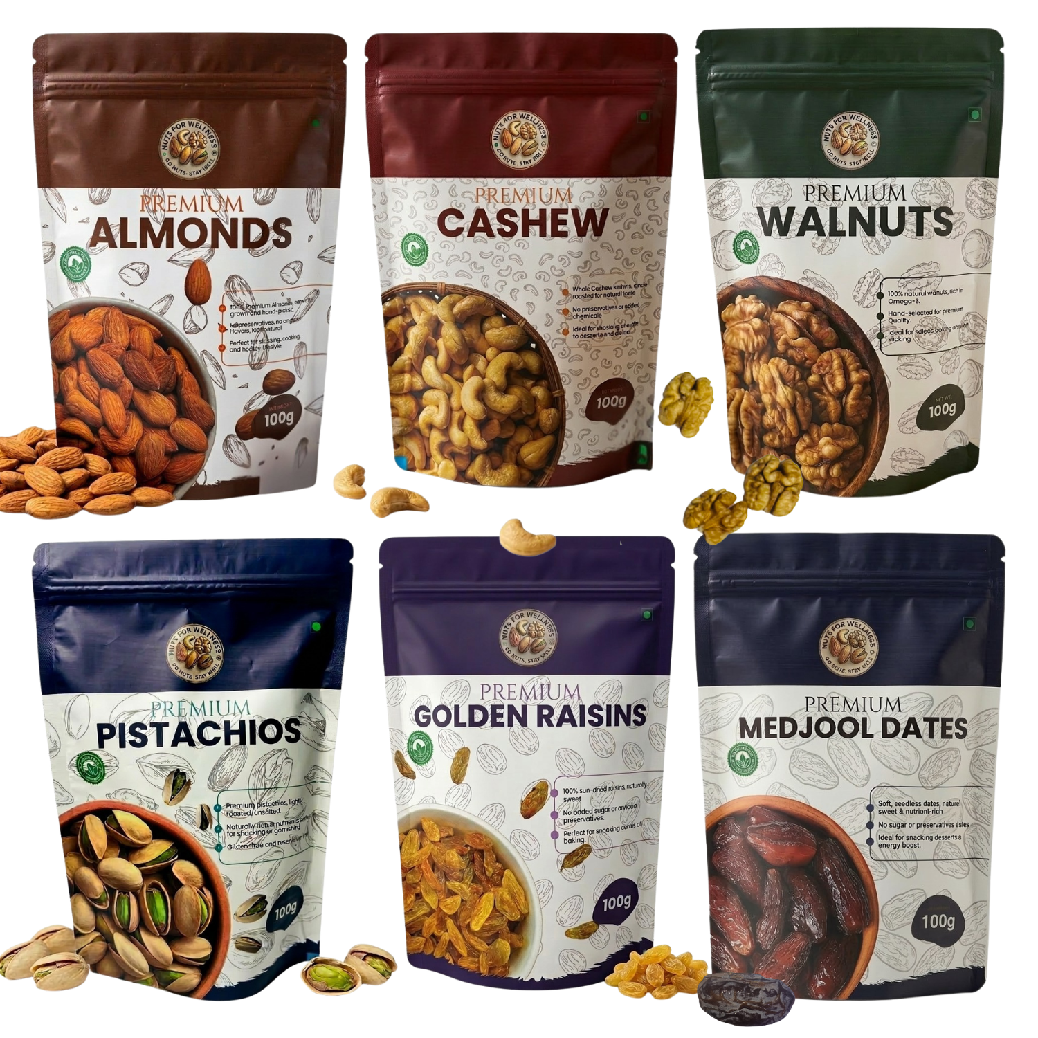 Premium Almonds Dry Fruits